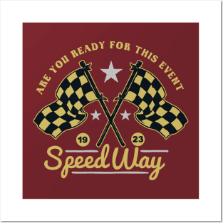 Speed Way 1923 Posters and Art